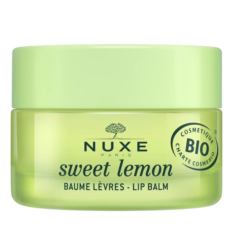 Nuxe Sweet Lemon Ενυδατικό Lip Balm Organic 15gr