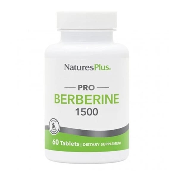 Natures Plus Berberine 1500mg 60 Tablets