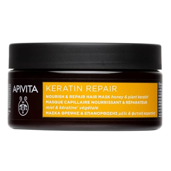 Apivita Keratin Repair Nourish & Repair Hair Mask 200ml