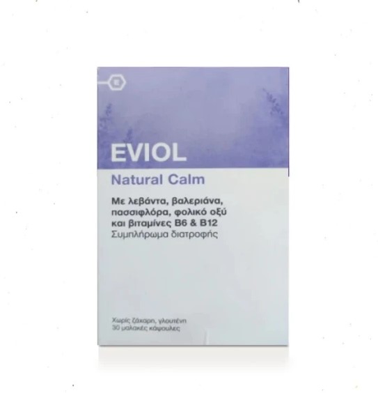 Eviol Natural Calm 30 Soft Capsules