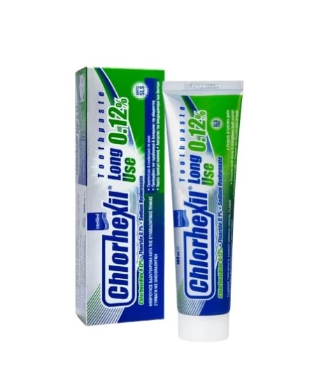 Intermed Chlorhexil 0.12% Toothpaste Long Use Κατά της Ουλοοδοντικής Πλάκας 100ml