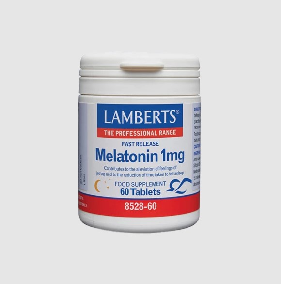 Lamberts Melatonin 1 mg Fast Release, 60 tablets