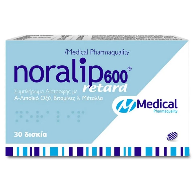 Medical Noralip 600 Retard 30tabs