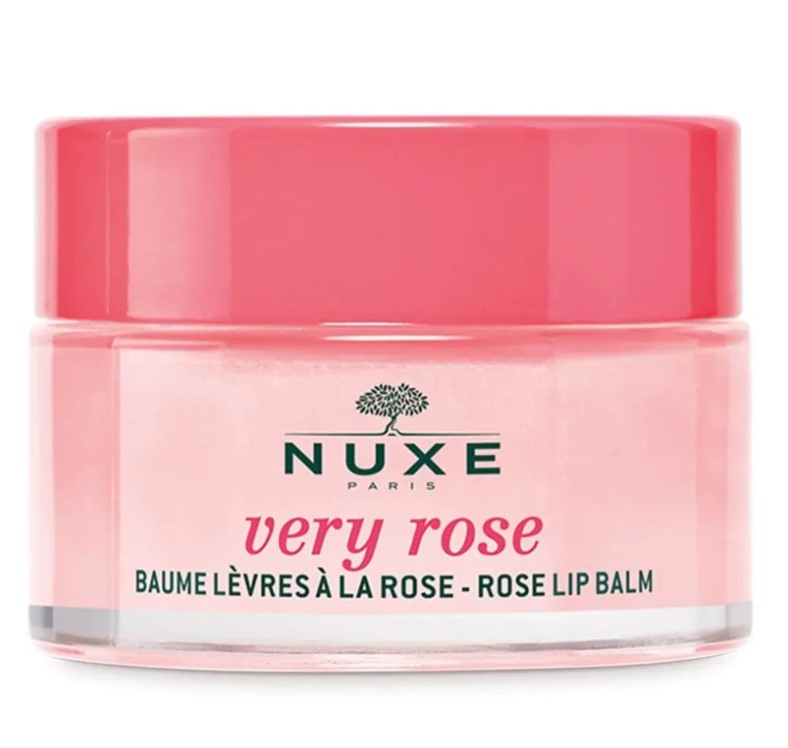 Nuxe Very Rose Ενυδατικό Lip Balm για Ξηρά - Πολύ Ξηρά Χείλη 15gr