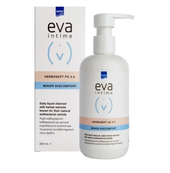 Intermed Eva Ιntima Wash Herbosept ph 3.5 Minor Discomfort 250ml