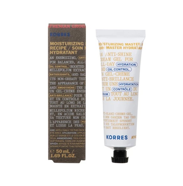 Korres Athenian Grooming, Κρέμα Gel Προσώπου για Άνδρες, 50ml