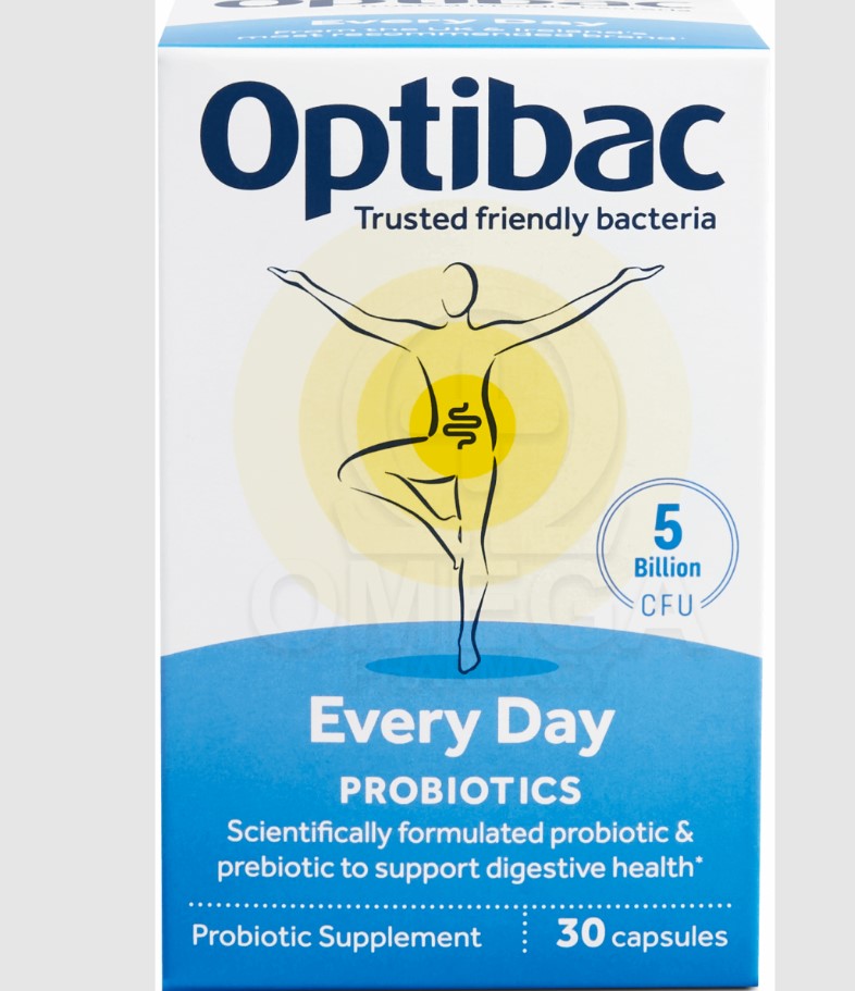 OPTIBAC Probiotics Every Day Συμπλήρωμα Διατροφής Προβιοτικών 30caps