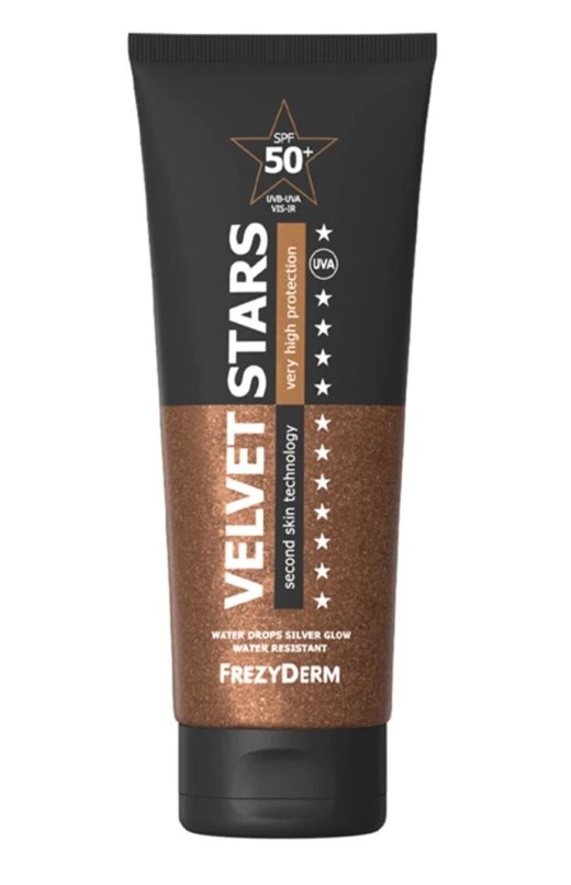 Frezyderm Velvet Stars SPF50+ Αντηλιακό Σώματος με Λάμψη 175ml