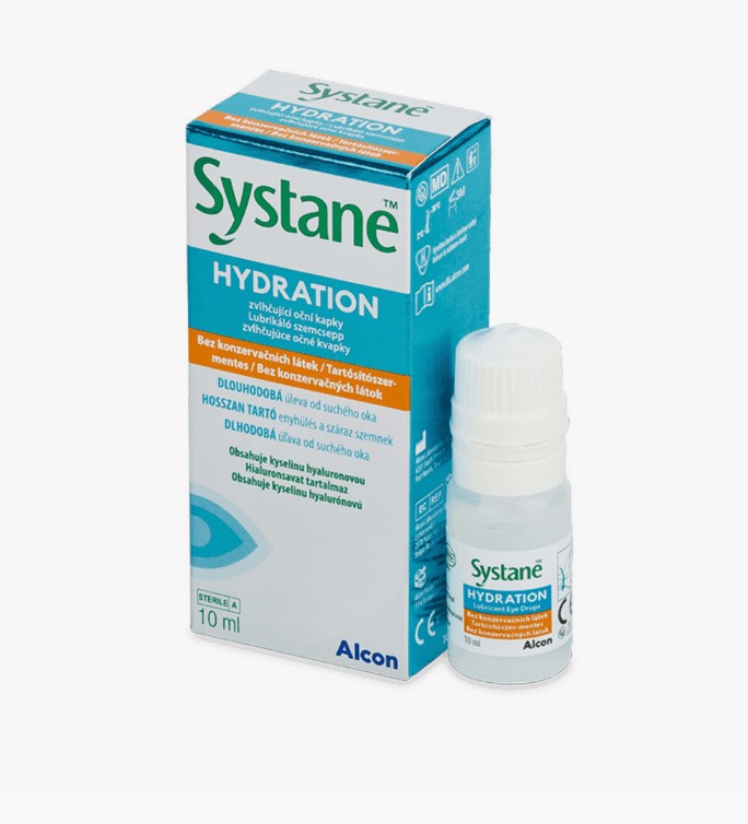 Systane Hydration Οφθαλμικές Σταγόνες για Ξηροφθαλμία 10ml