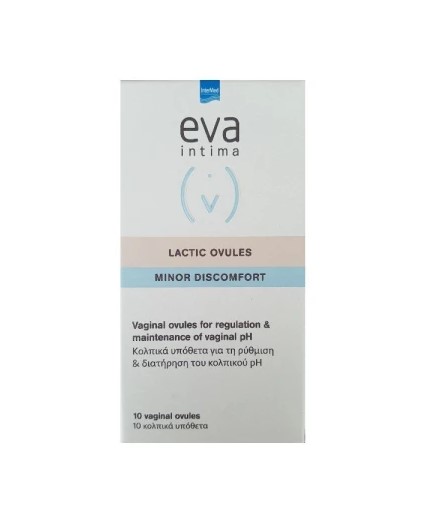 Intermed Eva Intima Lactic Ovules Minor discomfort 10τμχ